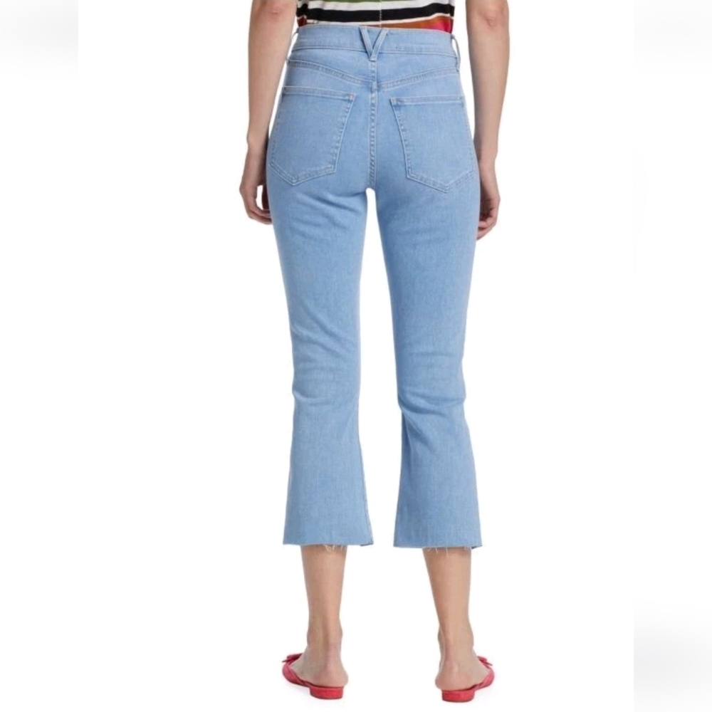 NEW Veronica Beard Carly Kick Flare Jean Light Wash‎ Size 27 - Picture 3 of 10